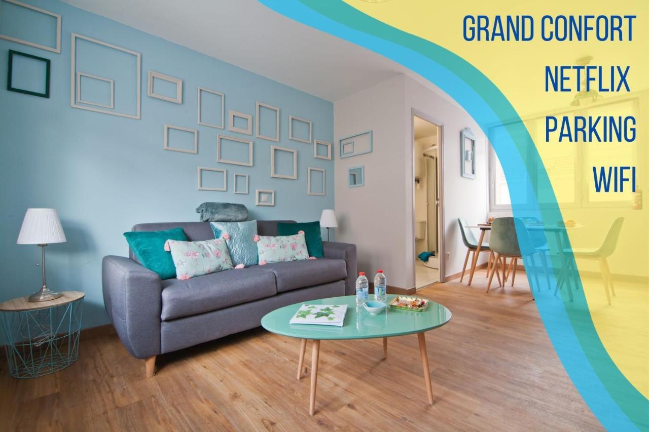 Superlogis Troyes - Le Cadre Vert - Studio Grand Confort - Netflix - Parking Saint-Julien-les-Villas מראה חיצוני תמונה